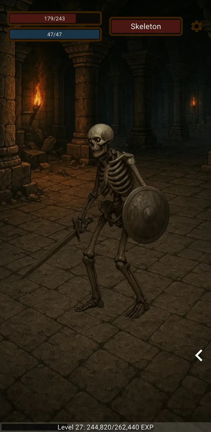 In-game capture: A Skeleton in the crypt